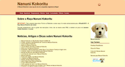 Desktop Screenshot of nanunikokoritu.webargon.com.br